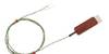 Adhesive patch thermocouple