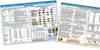 Wall chart for resistance thermometry