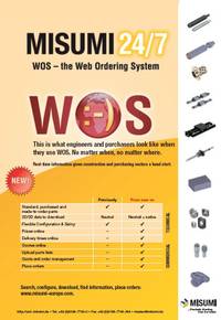 MISUMI 24/7, Web Ordering System