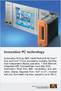 Innovative PC technology