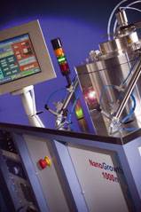 Nanogrowth system for carbon nanotube structure