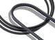 Raw-edged V-belts