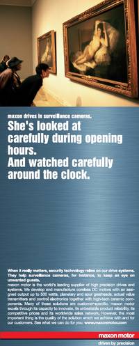 Drives in surveillance cameras