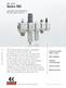 Modular FRL Units, Series MX