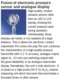 Electronic contact manometer