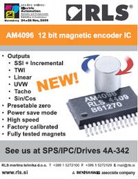 AM4096 12-bit magnetic encoder IC