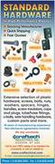 Plastic hardware