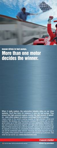 Drives in race car fuel pumps