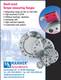 Torque measuring flanges, small-sized