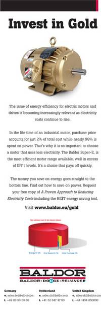 Baldor Super-E motor range