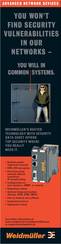 Advanced network devices