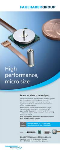 Micro size drive systems
