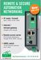 Remote & secure automation networking