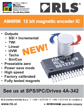 AM4096 12-bit magnetic encoder IC