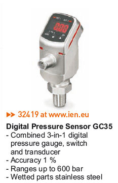 Digital pressure sensor GC35