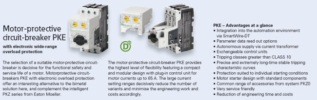 Motor-protective circuit-breaker PKE