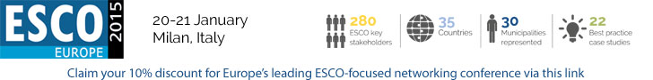 ESCO Europe 2015 Conference in Milan