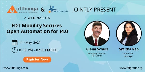 Webinar: FDT Mobility Secures Open Automation for Industry 4.0