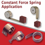 Optimized constant force spring solution