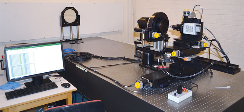 MTF Testing system to automate and improve optical testing procedures