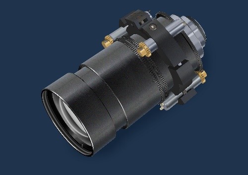 Motorised High Definition Zoom Lens for Nuclear Inspection (357)