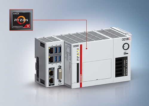 With the new CX20x3 Embedded PCs, the broad range of IPC systems from Beckhoff now also features devices with AMD processors
