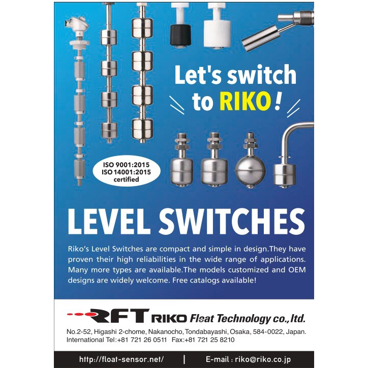Level Switches from Riko