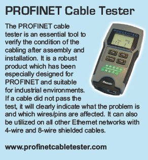 Profinet cable tester