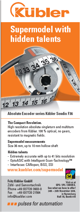 Absolute encoder Kübler Sendix F36