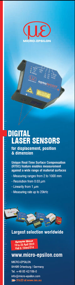 Digital laser sensors