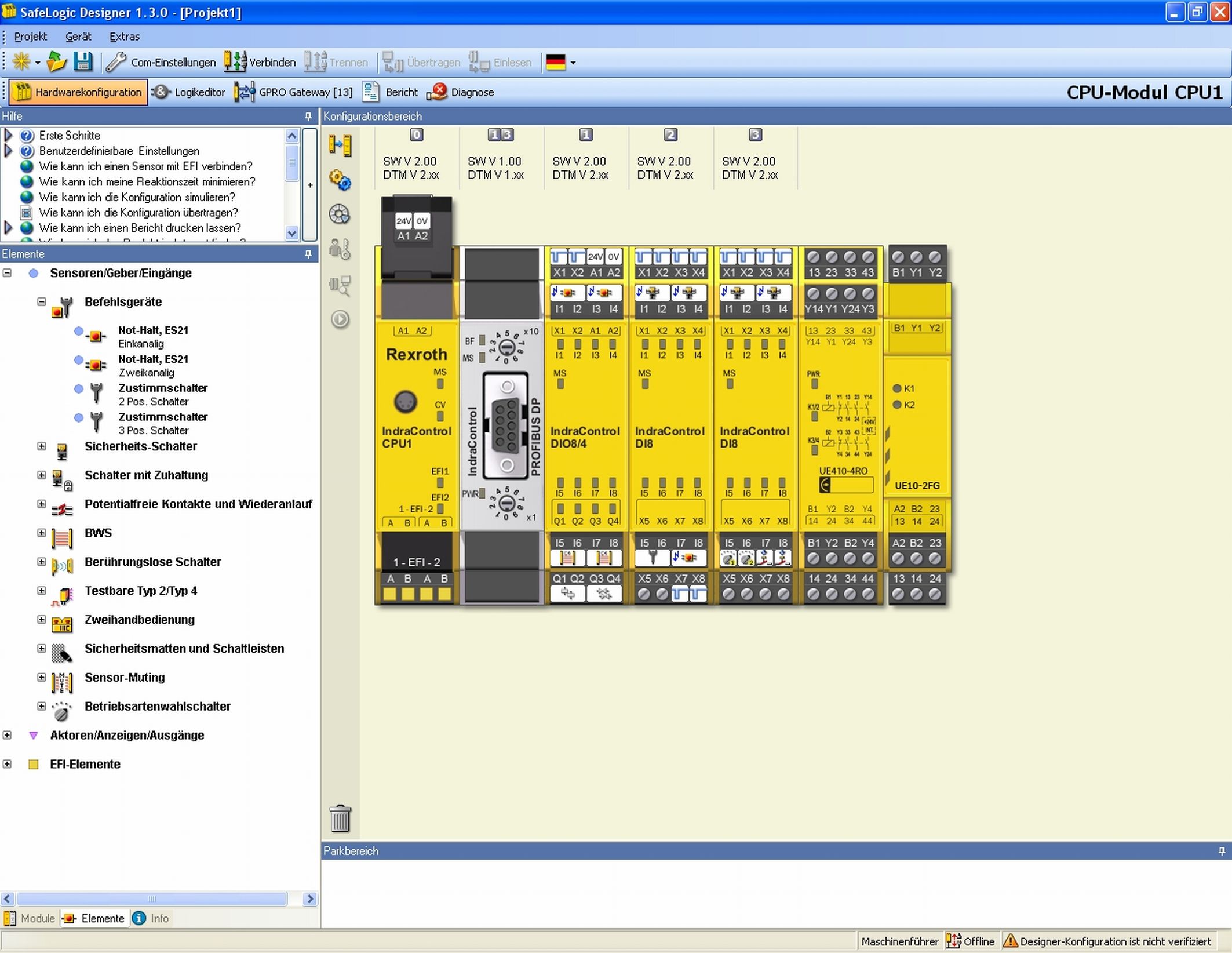 Rexroth Software Download Safety Control