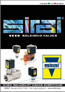 Sirai solenoid valves