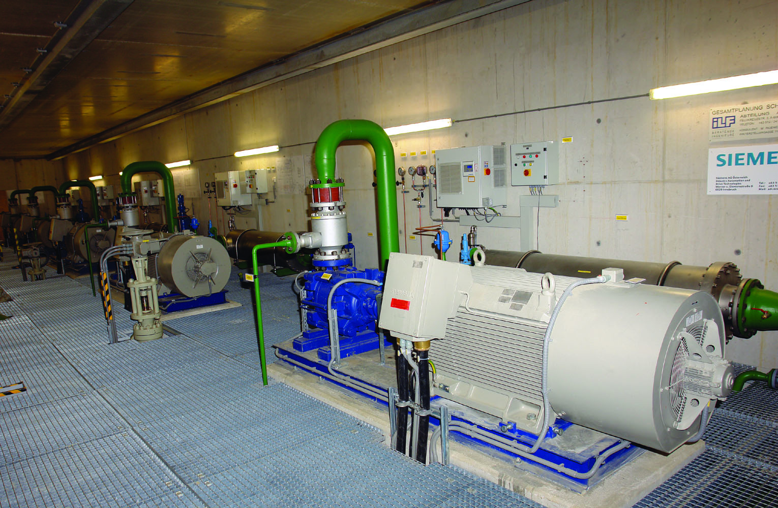 Artificial snow production