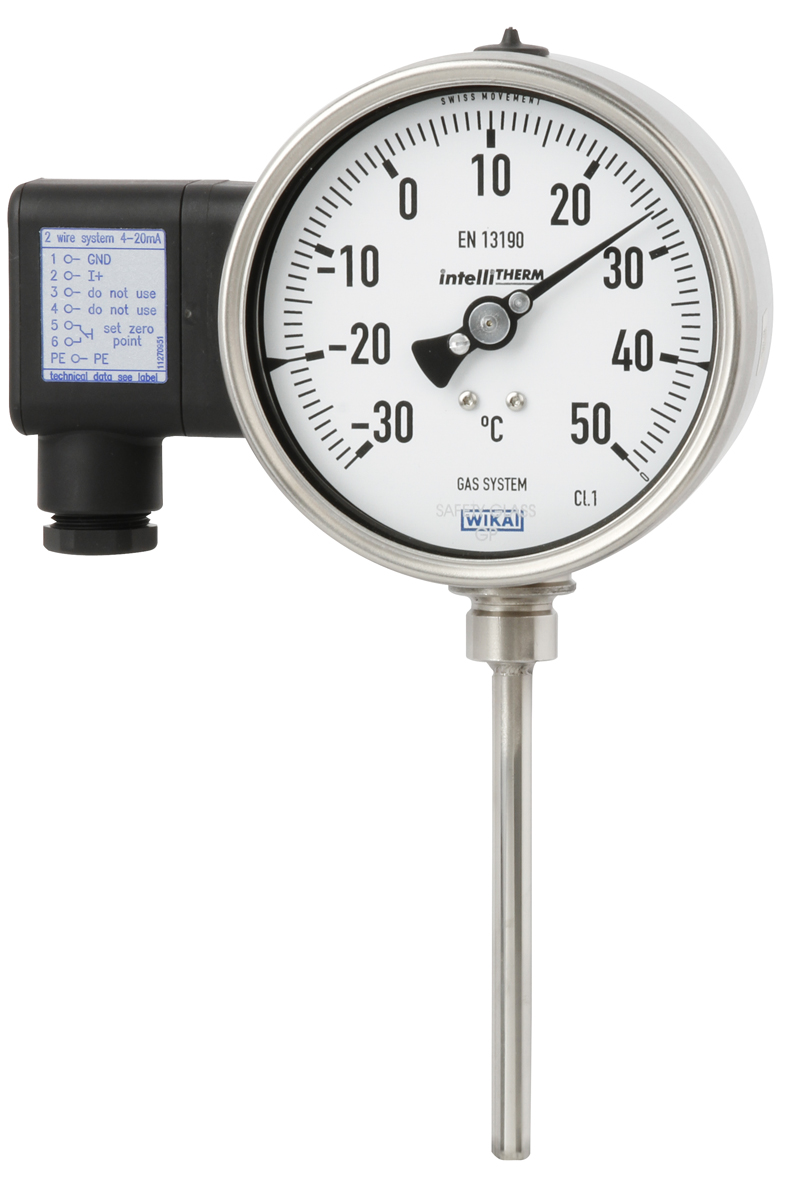 Gas Actuated Thermometer