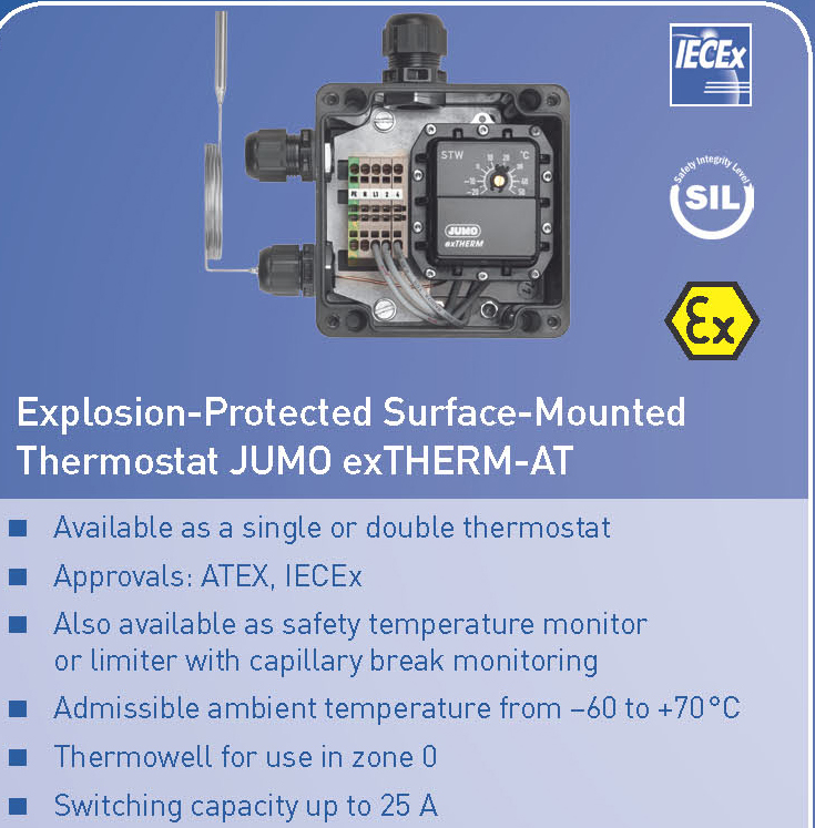 Thermostat JUMO exTHERMAT