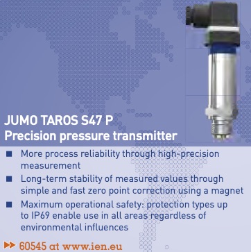 JUMO TAROS S47 P Precision Pressure Transmitter