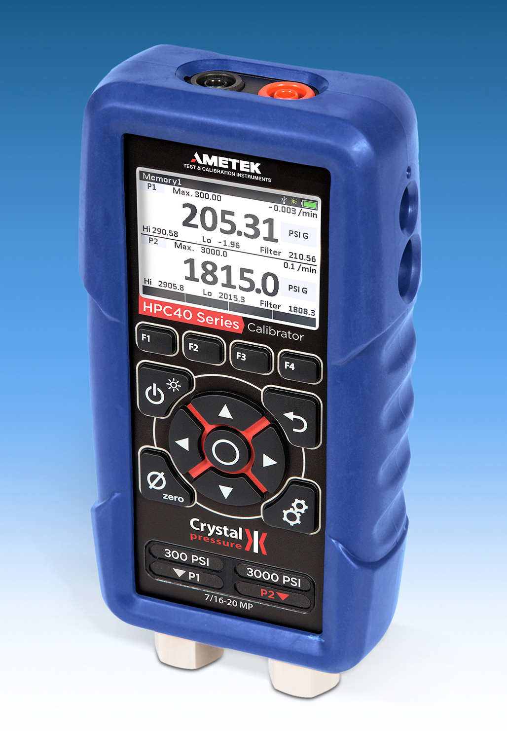 Handheld Pressure Calibrator for Process Control