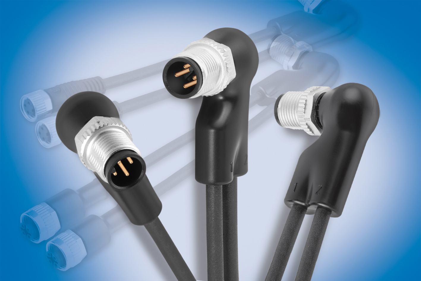 Angled Duo Connecting Cords