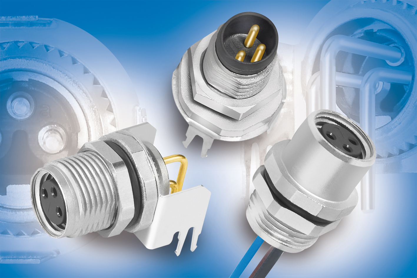 M8 Panel Mount Connectors