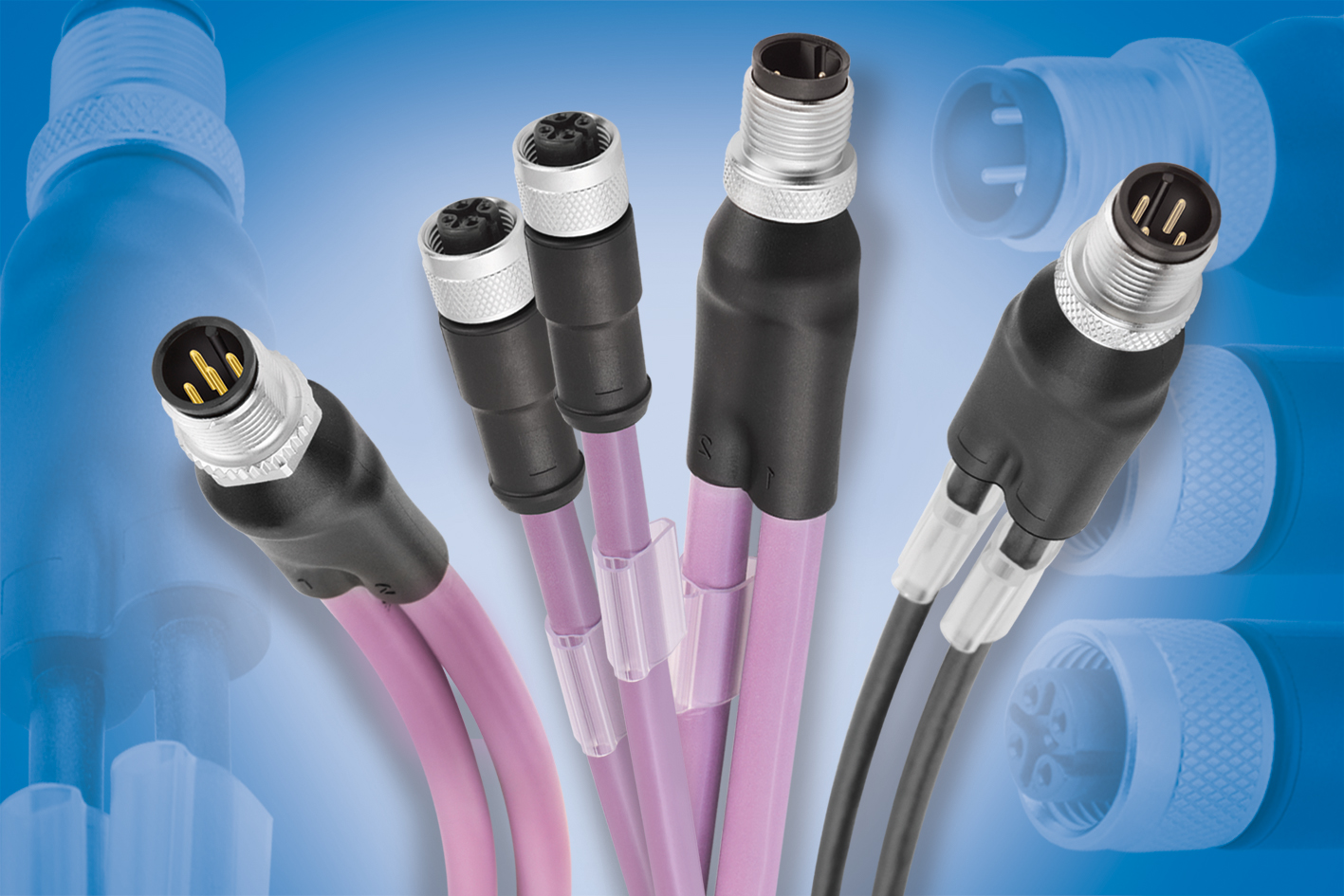 M12 Duo Connecting Cords