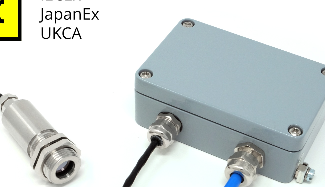 Intrinsically Safe Infrared Temperature Sensor for High Ambient