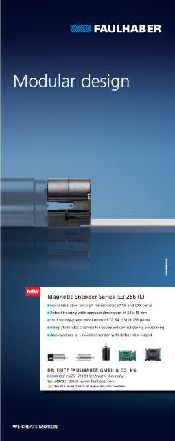 Magnetic encoder series IE3-256(L)