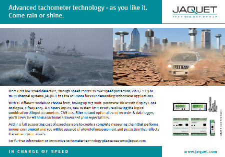 Tachometer technology