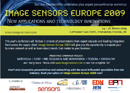 Image Sensors Europe 2009 Image Sensors Europe 2009