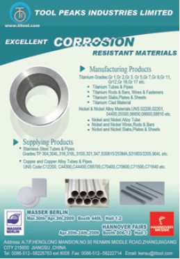 Corrosion resistant materials