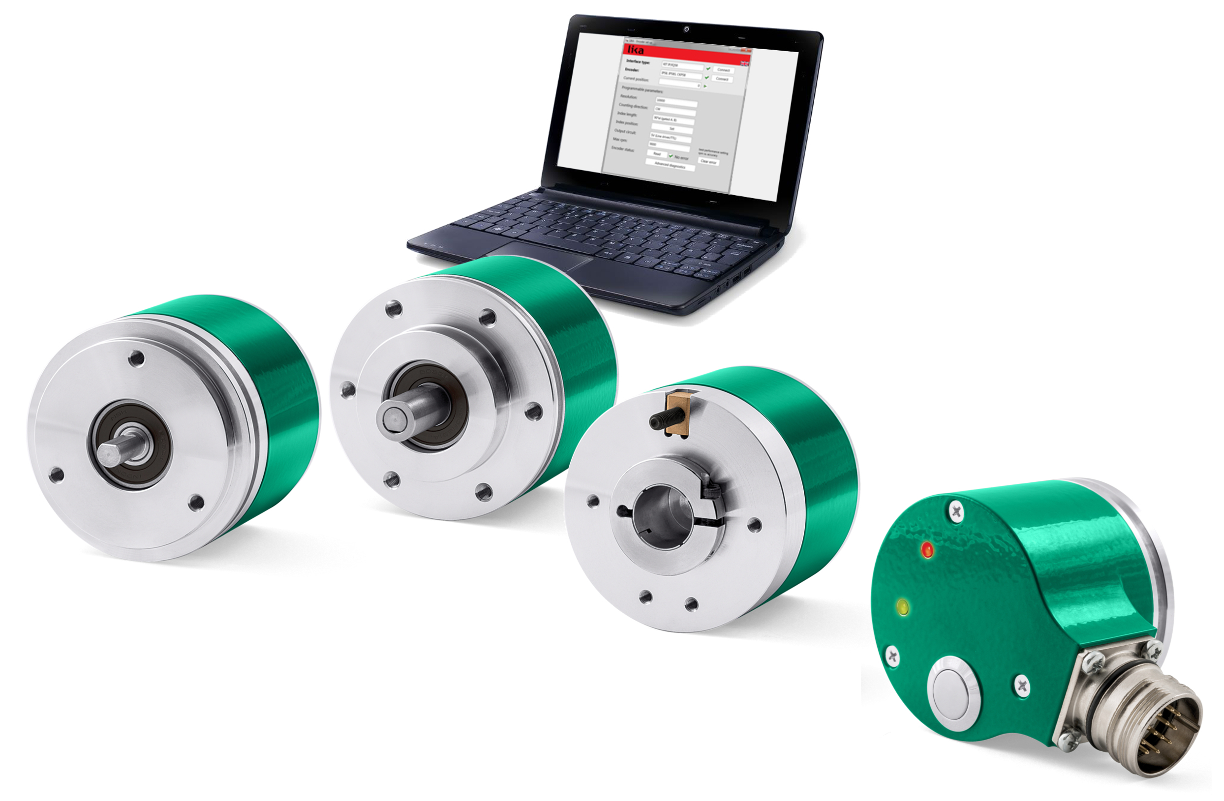 Programmable Incremental Encoders IQ58/IP58