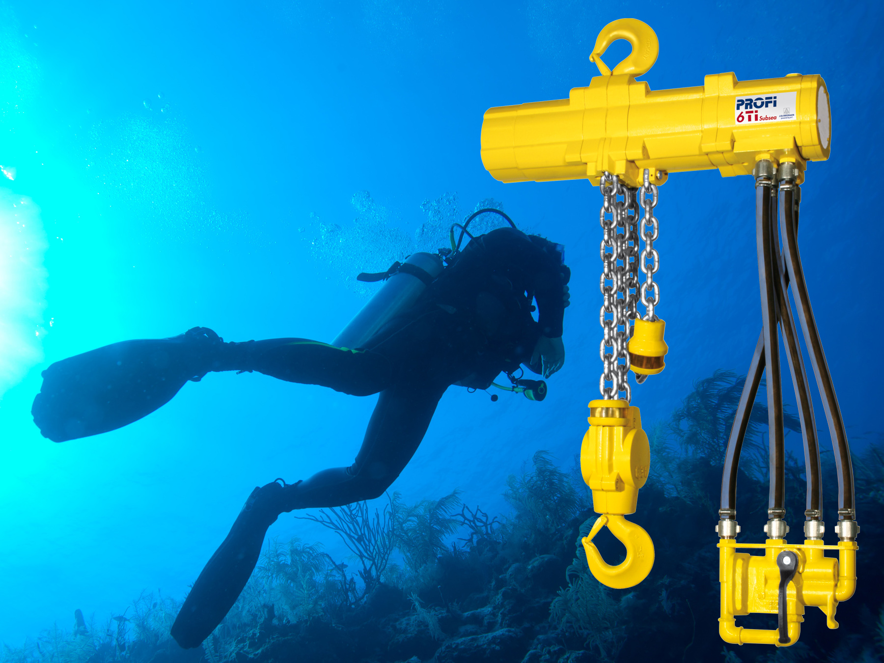 PurposeDesigned Hoists for Heavy Duty Underwater Operation
