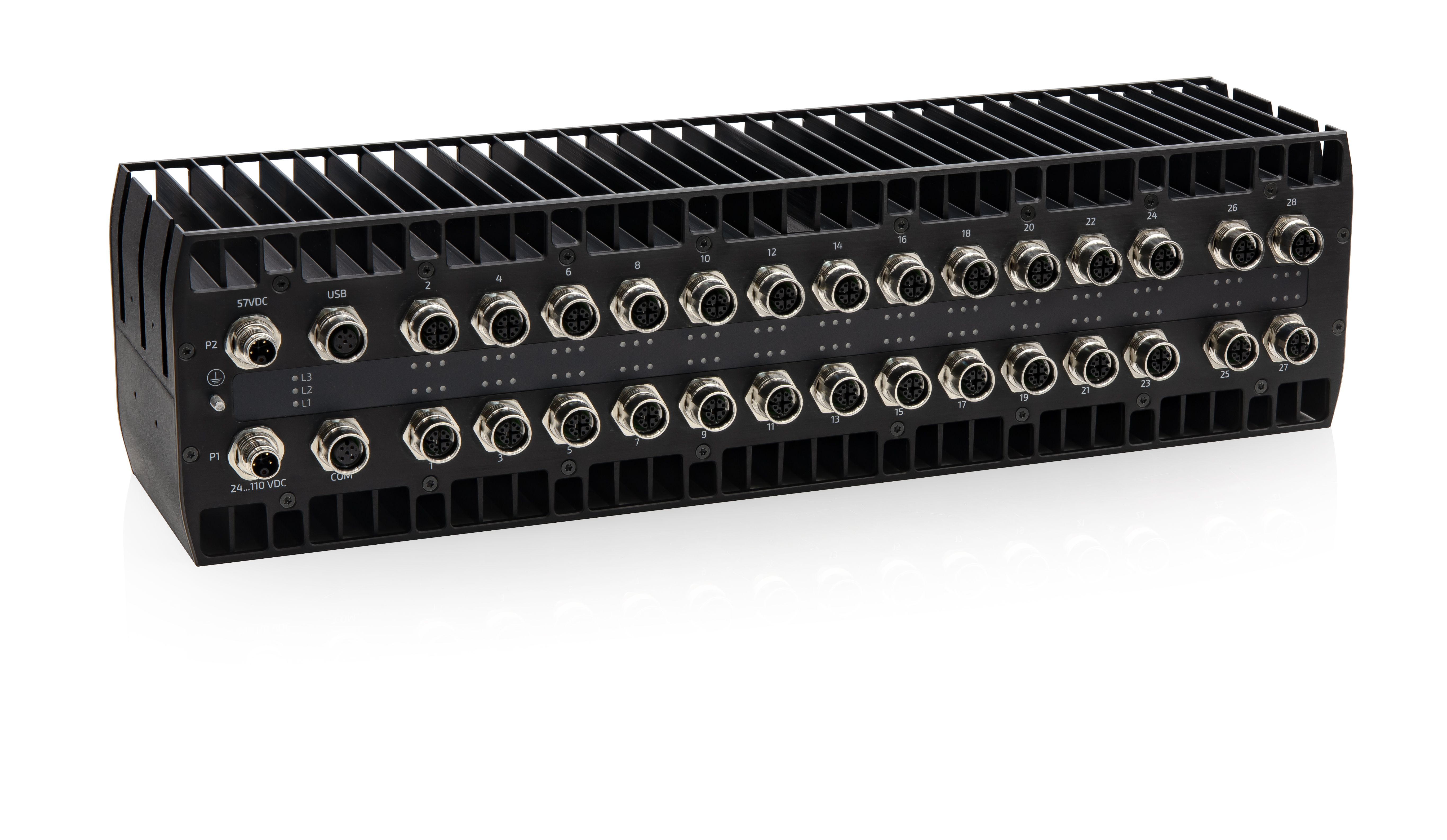 Rail-Compatible Modular Ethernet Switch