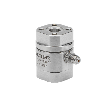 The new 9323AAA compact force sensor from Kistler: the key to measuring extremely small forces of under 5 N. This sensor guarantees reliable processing of the very smallest parts. (Image: Kistler Group)