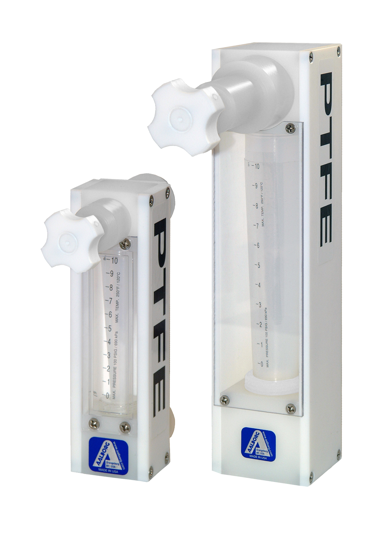PTFE/PFA Rotameters